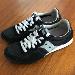 Saucony Bullet Sneakers in grey and black
